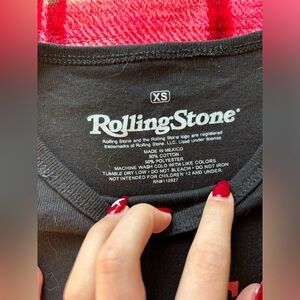 Xs Rolling Stones Target black tank